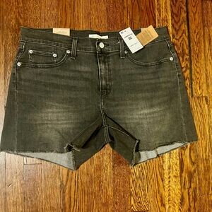 Levi's ,Faded Black ,Jean Shorts, Size 32, NWT